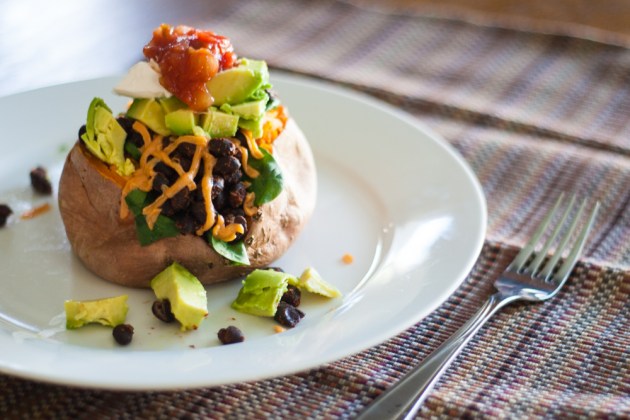 Vegan Gluten-Free Southwest Baked Potato