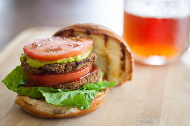 Vegan Gluten-Free Black Bean Burger
