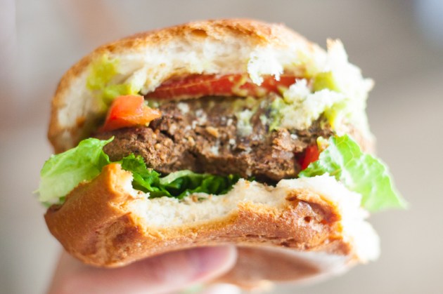 Vegan Gluten-Free Black Bean Burger Vegan Gluten-Free Black Bean Burger