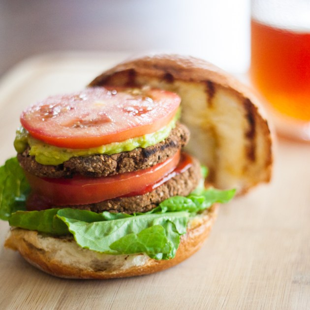Vegan Gluten-Free Black Bean Burger Vegan Gluten-Free Black Bean Burger